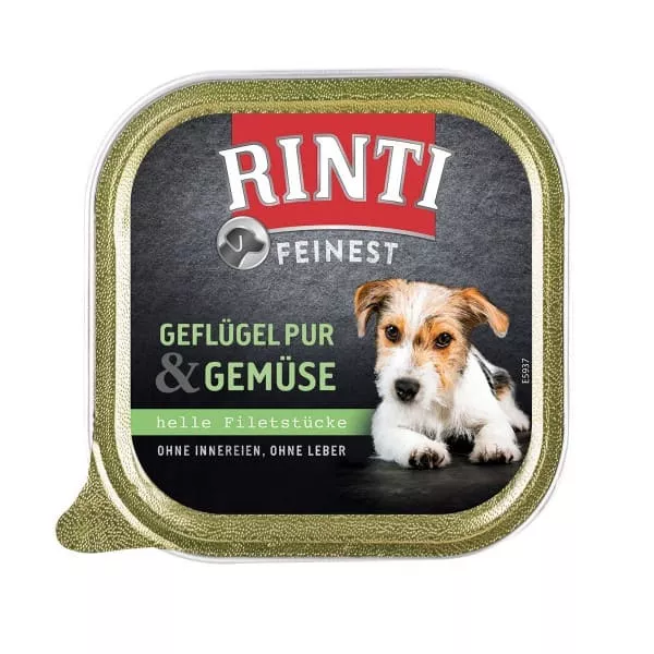 Rinti 150g Feinest Geflüg.Pur+Gemüse
